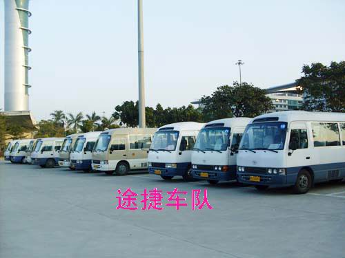中巴系列车队